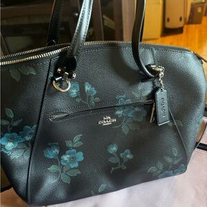 Coach Prairie Satchel with Victorian Floral Print